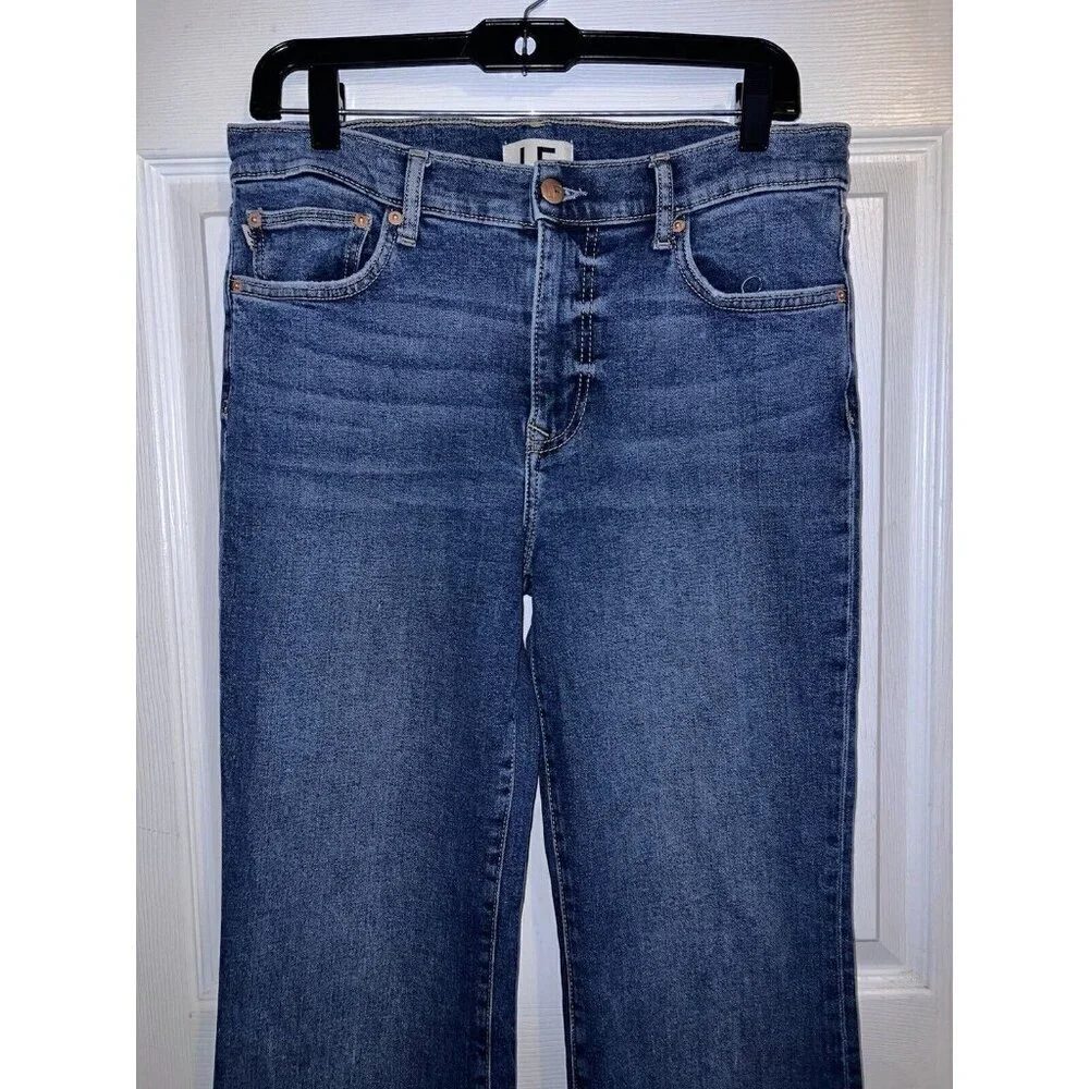 LOVERS AND FRIENDS River Verona Stretch Denim Low Rise Ultra Flare Jeans